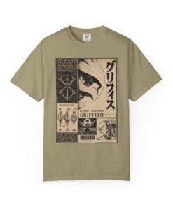 Regular Tee [Front Print] – Berserk – Griffith Falcon Knight - Image 16