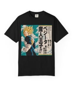 Regular Tee [Front Print] – DBZ – Vegeta Super Saiyan - Image 14