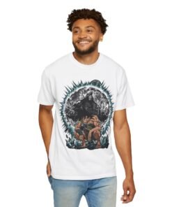 Regular Tee [Front Print] – Dragon Ball Z – Bardock Oozaru - Image 9