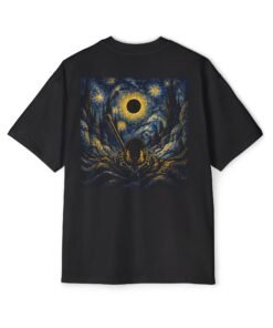 Oversized Tee [Back Print] – Berserk – Guts Starry Eclipse - Image 9