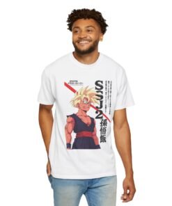 Regular Tee [Front Print] – Dragon Ball Z – Gohan SSJ2 - Image 12