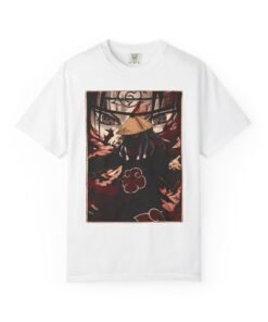 Regular Tee [Front Print] – Naruto – Itachi Akatsuki - Image 7